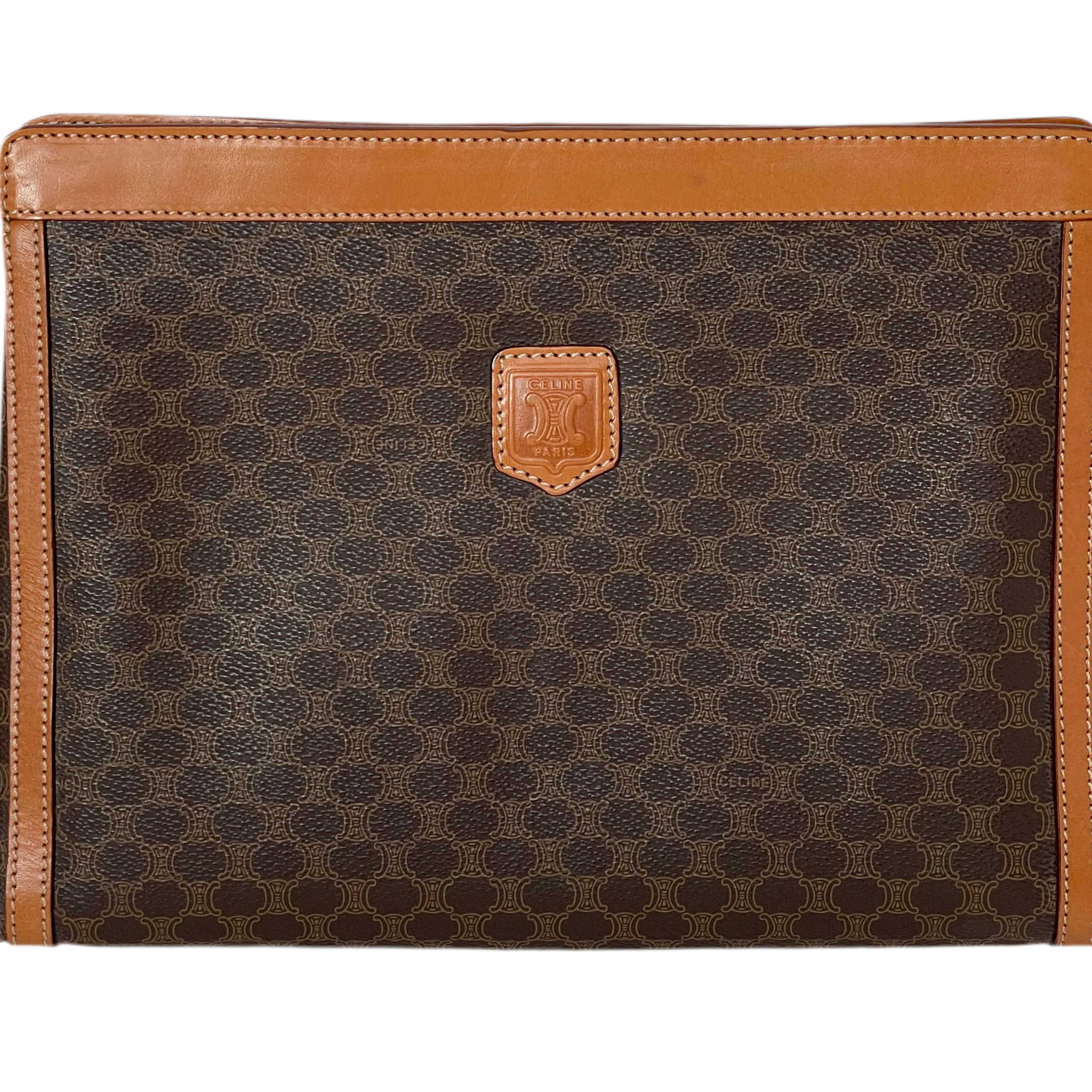 Celine Maccadam Clutch Bag (A+)