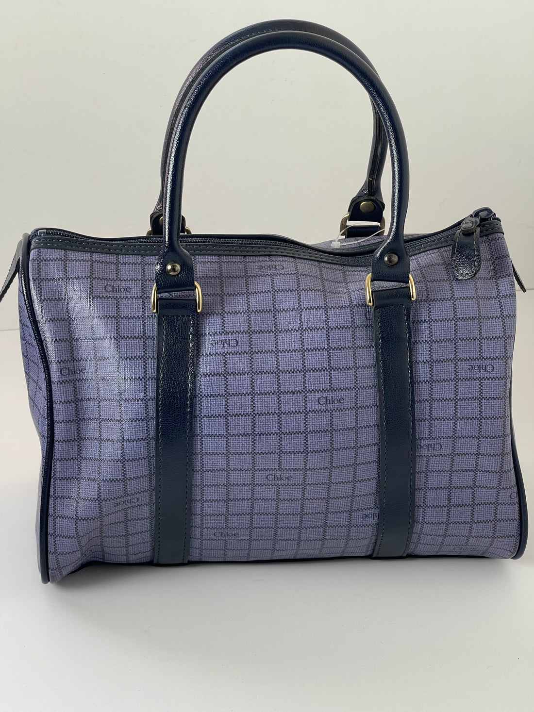 Chloe Monogram Vintage Boston Bag (AB)
