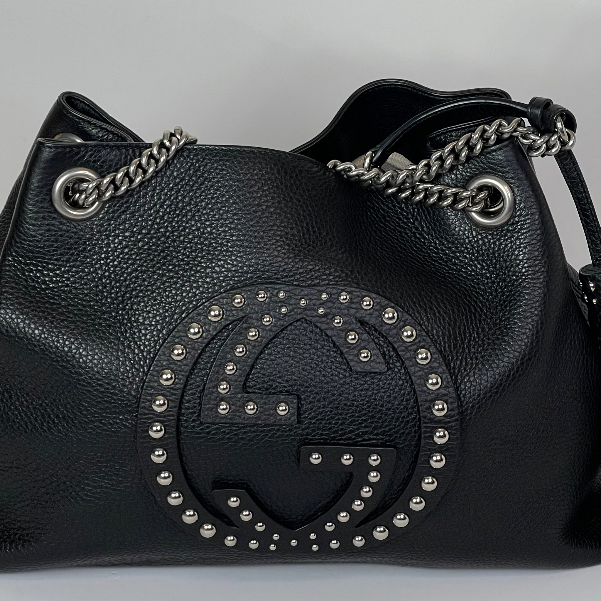 Gucci Pebbled GG Calf Bag (A+)