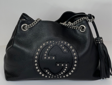 Gucci Pebbled GG Calf Bag (A+)