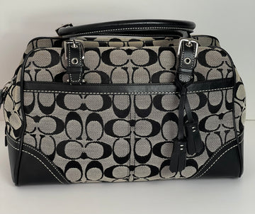 Coach Signature Soufflette Canvas Bag (B+)