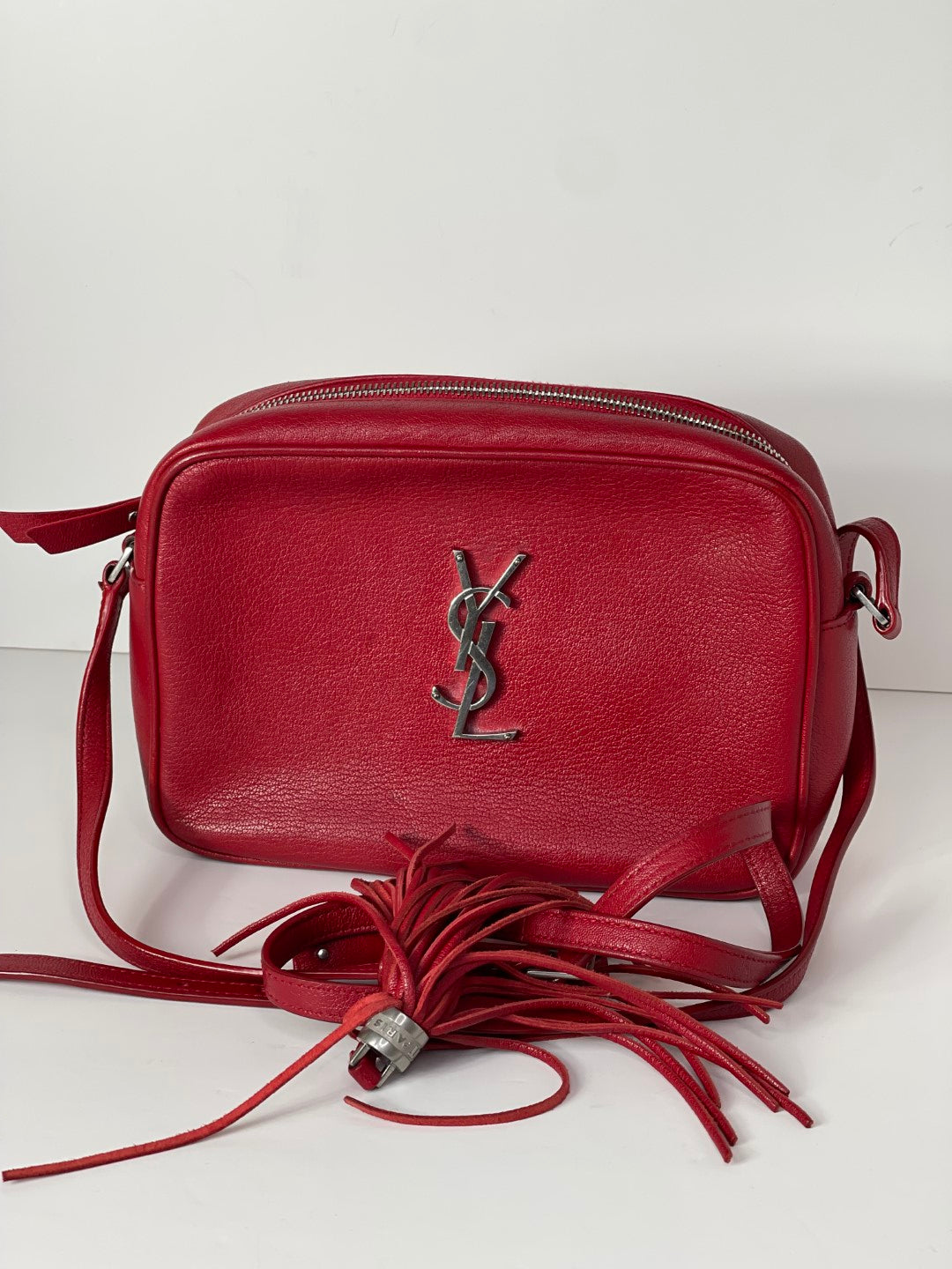 Saint Laurent  Calfskin Camera Shoulder Bag (B+)